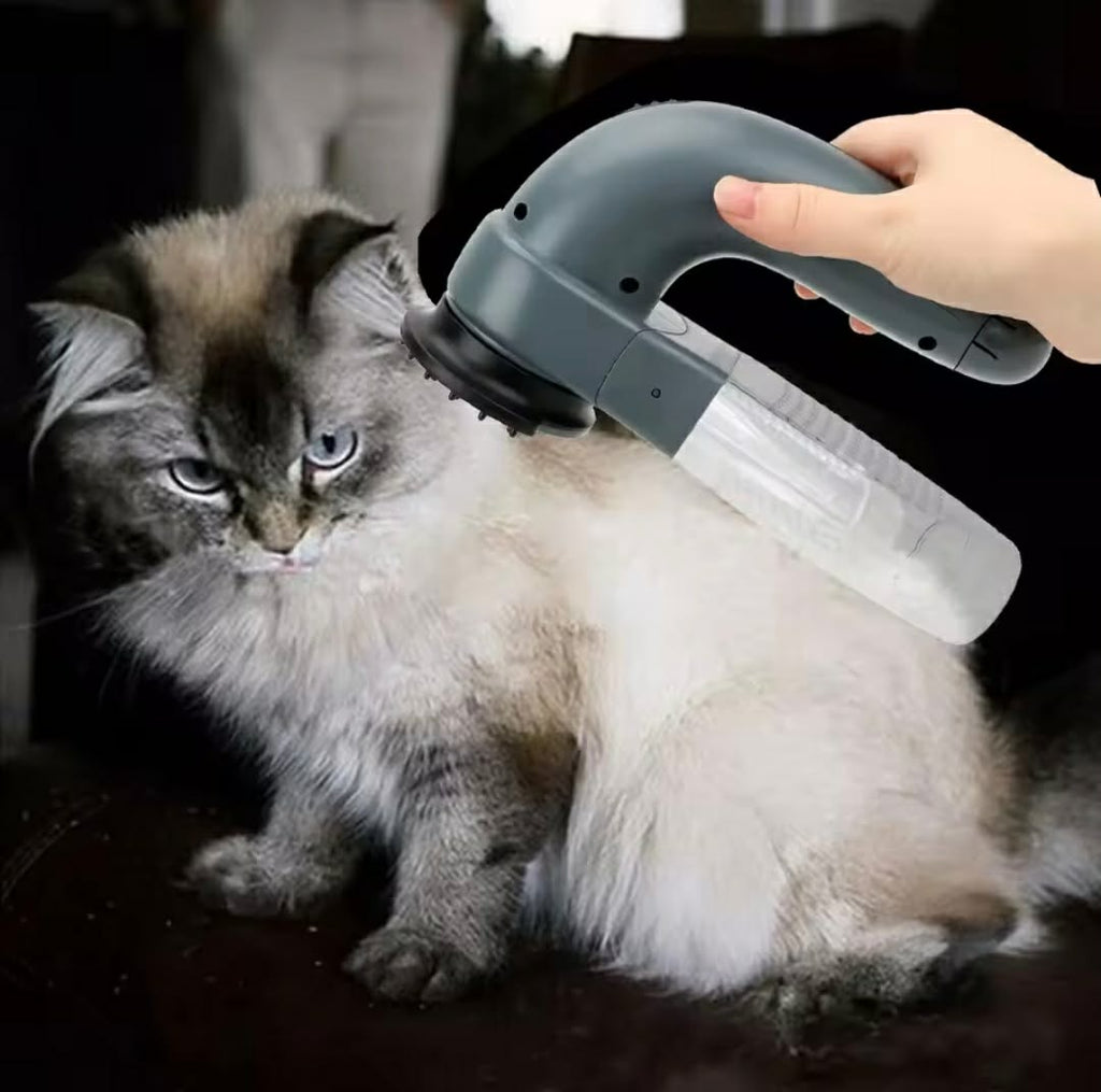 Pet Hair Vacuum Grooming Brush - Remove Fur Instantly from dogs & Cats