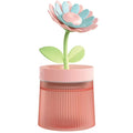 2026 USB Portable Ultrasonic Humidifier - Colorful Cup Aroma Diffuser, Cool Mist Maker, Flower Air Purifier with LED Light