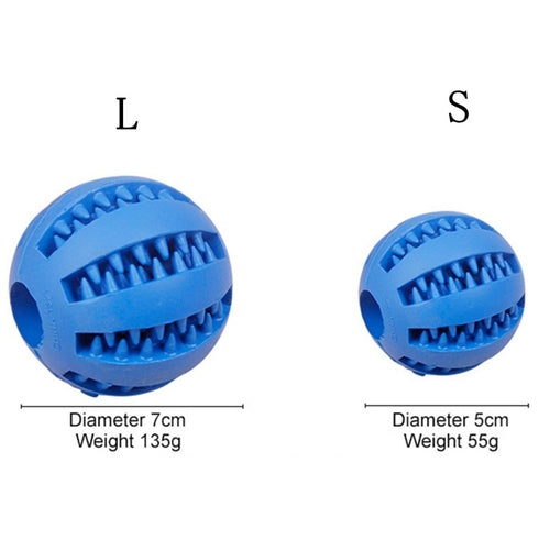 Interactive Dog Treat Ball – Pet Food Feeder & Teeth Cleaning Toy